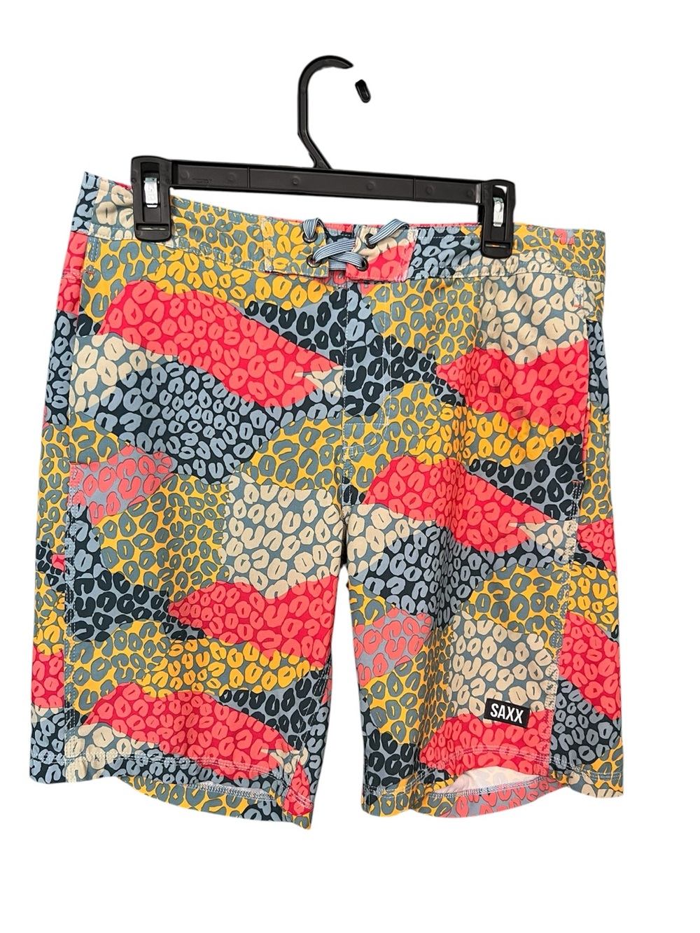 🌊🔥 SAXX Betawave 2N1 Boardie 19” Swim Shorts BallPark Pouch Size 32